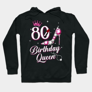 80 Queen 80Th Hoodie